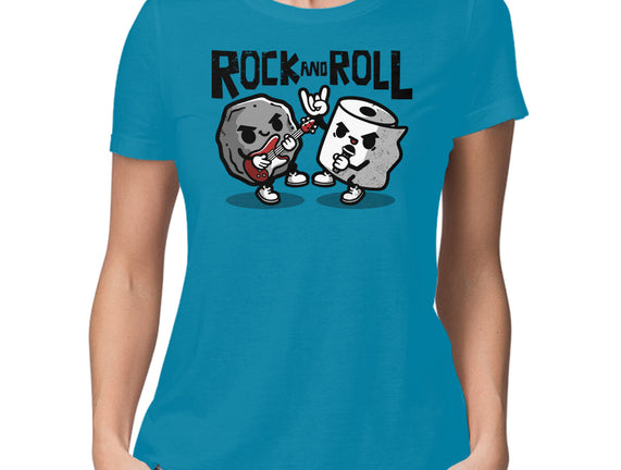 Rock And Toilet Roll