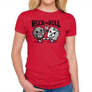 Rock And Toilet Roll