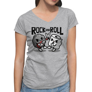 Rock And Toilet Roll