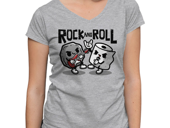 Rock And Toilet Roll