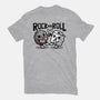 Rock And Toilet Roll-womens basic tee-NemiMakeit