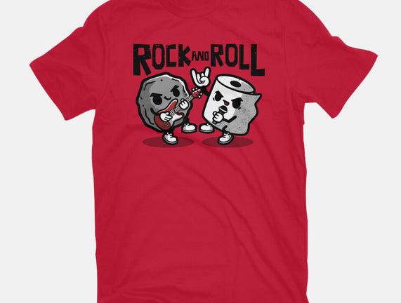 Rock And Toilet Roll