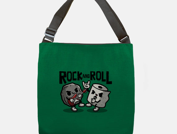 Rock And Toilet Roll