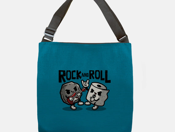 Rock And Toilet Roll