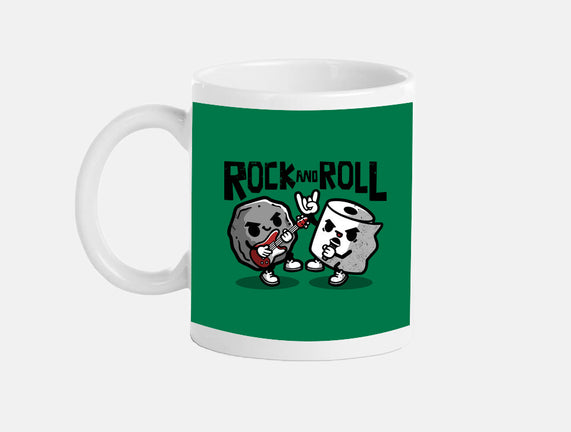 Rock And Toilet Roll