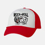 Rock And Toilet Roll-unisex trucker hat-NemiMakeit