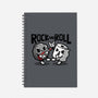 Rock And Toilet Roll-none dot grid notebook-NemiMakeit