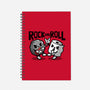 Rock And Toilet Roll-none dot grid notebook-NemiMakeit