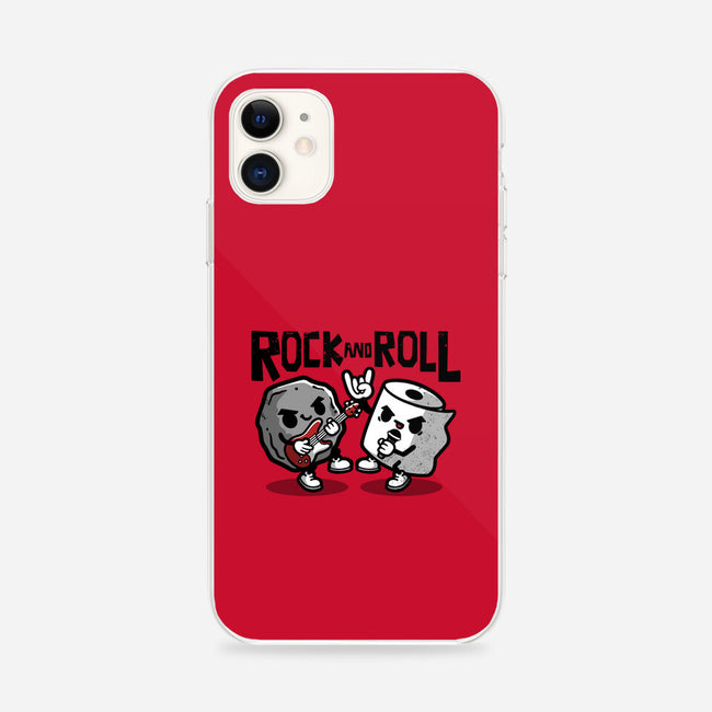 Rock And Toilet Roll-iphone snap phone case-NemiMakeit