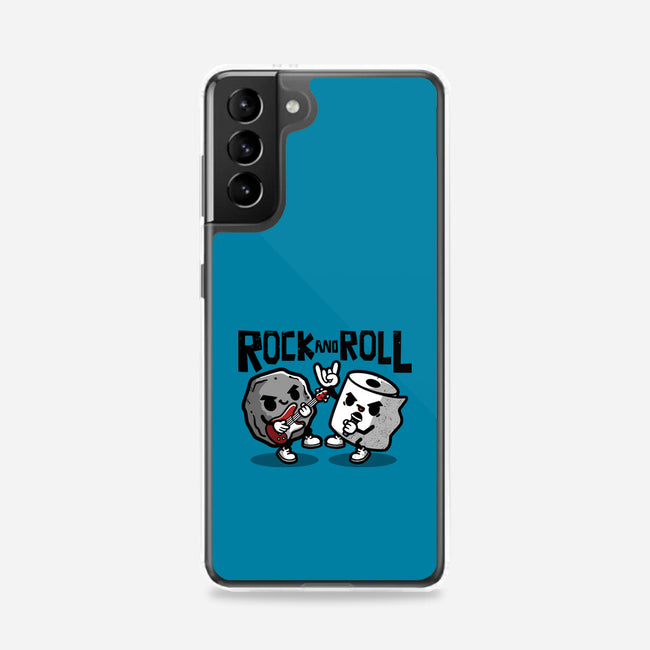 Rock And Toilet Roll-samsung snap phone case-NemiMakeit