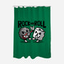 Rock And Toilet Roll-none polyester shower curtain-NemiMakeit