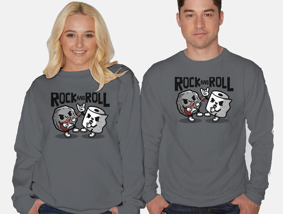 Rock And Toilet Roll