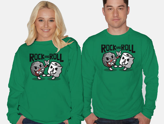 Rock And Toilet Roll
