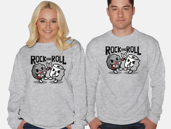 Rock And Toilet Roll