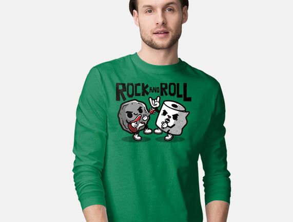 Rock And Toilet Roll