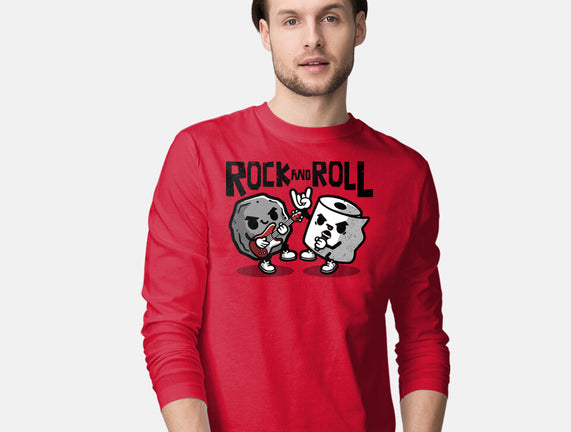 Rock And Toilet Roll