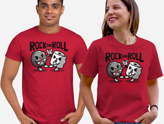 Rock And Toilet Roll