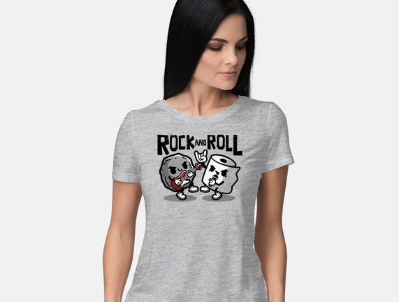 Rock And Toilet Roll