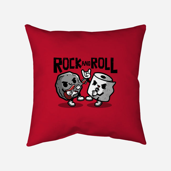 Rock And Toilet Roll-none removable cover throw pillow-NemiMakeit