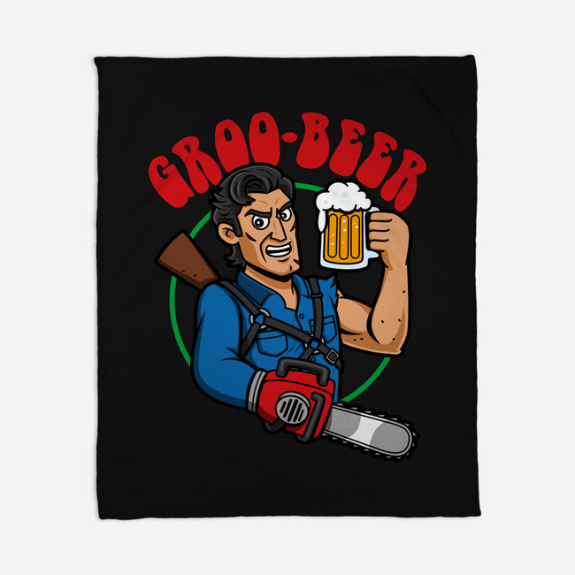 Groo-beer-none fleece blanket-Boggs Nicolas