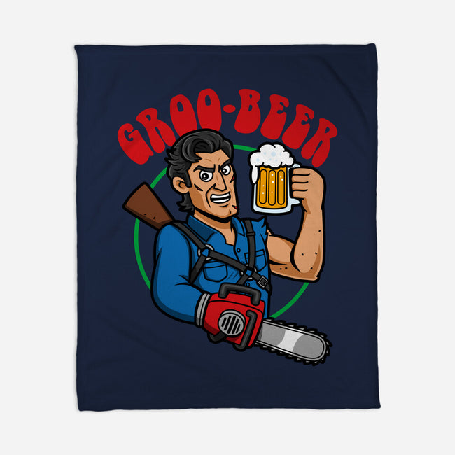 Groo-beer-none fleece blanket-Boggs Nicolas