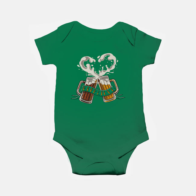 Beer And Love-baby basic onesie-Getsousa!