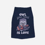 Owl You Need Is Love-cat basic pet tank-tobefonseca