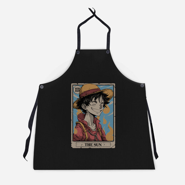 The Sun-unisex kitchen apron-Hafaell