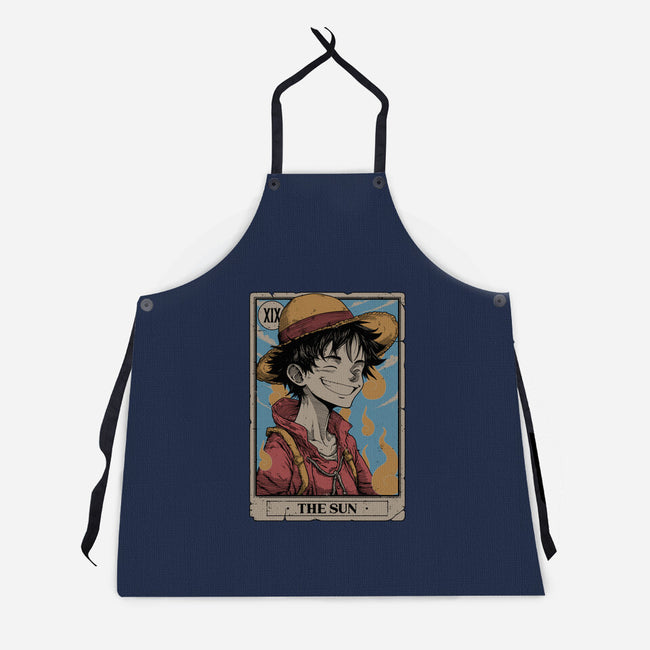 The Sun-unisex kitchen apron-Hafaell