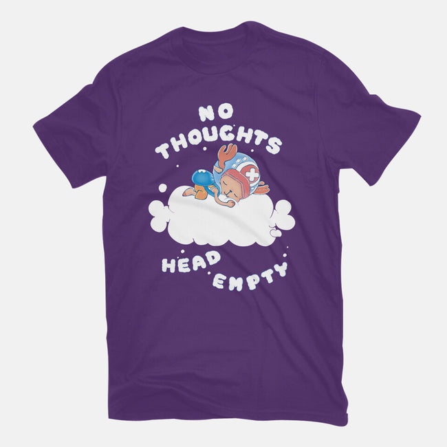 No Thoughts-womens fitted tee-naomori