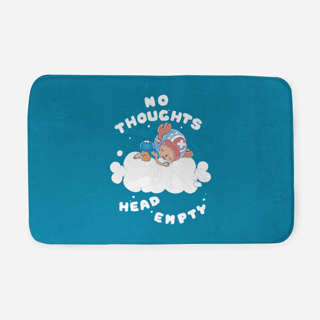 No Thoughts-none memory foam bath mat-naomori