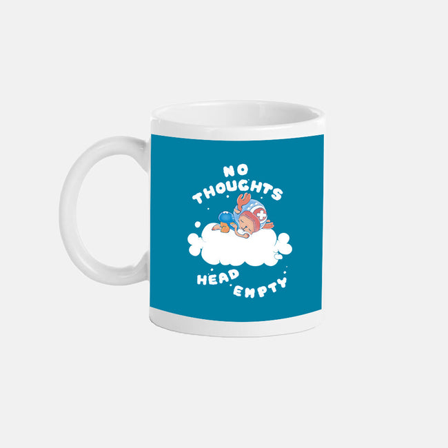 No Thoughts-none mug drinkware-naomori