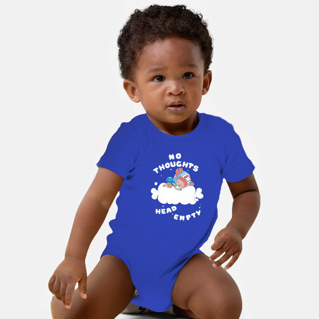 No Thoughts-baby basic onesie-naomori