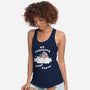 No Thoughts-womens racerback tank-naomori