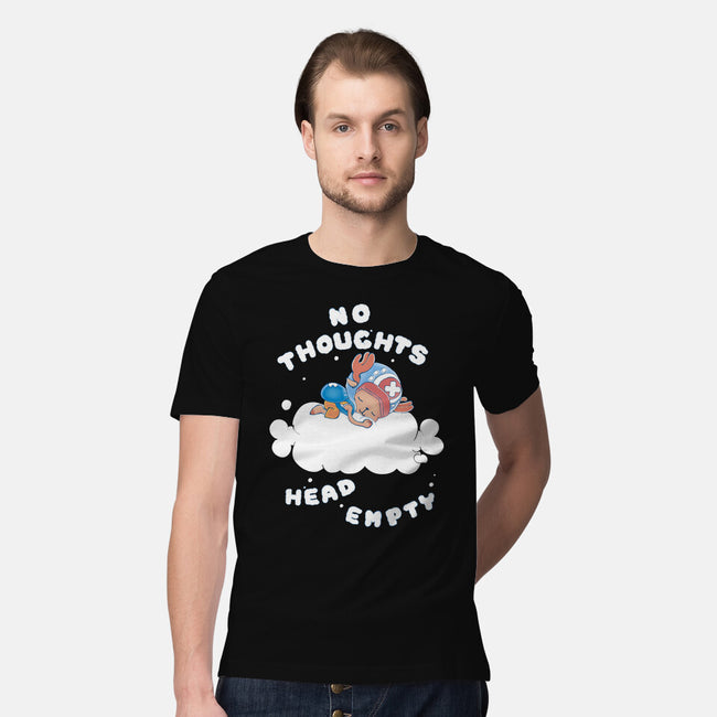 No Thoughts-mens premium tee-naomori