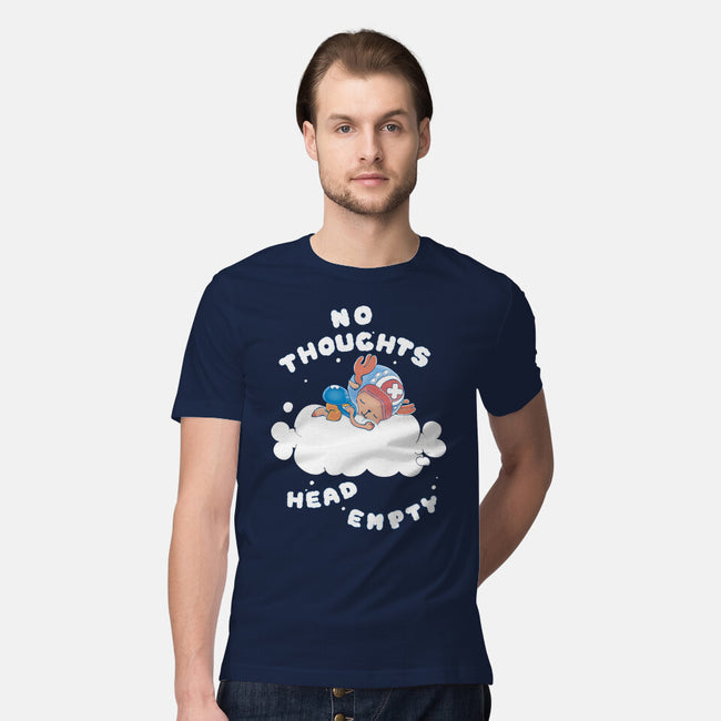 No Thoughts-mens premium tee-naomori