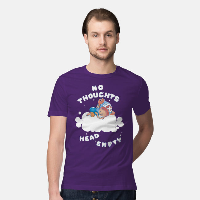 No Thoughts-mens premium tee-naomori