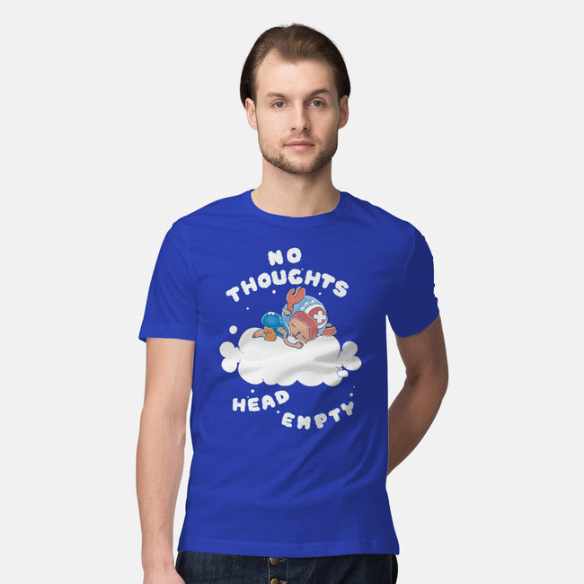 No Thoughts-mens premium tee-naomori