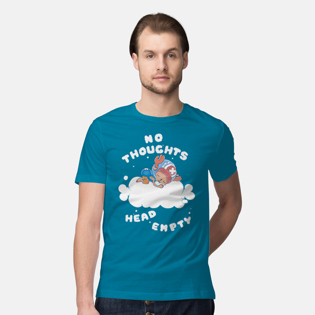 No Thoughts-mens premium tee-naomori