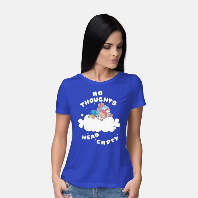 No Thoughts-womens basic tee-naomori