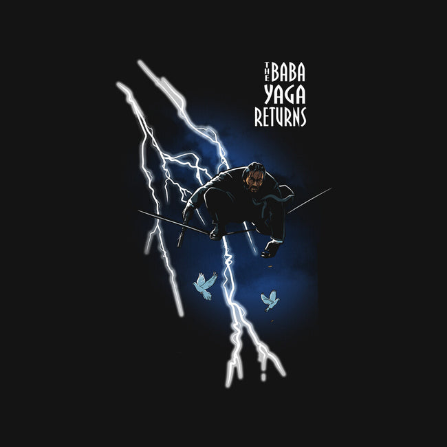 Dark Baba Yaga Returns-none polyester shower curtain-AndreusD
