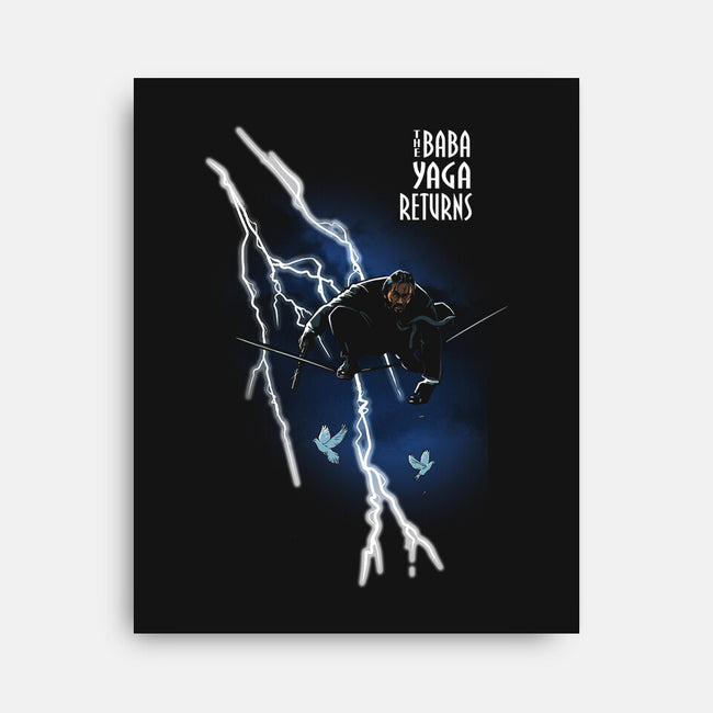 Dark Baba Yaga Returns-none stretched canvas-AndreusD