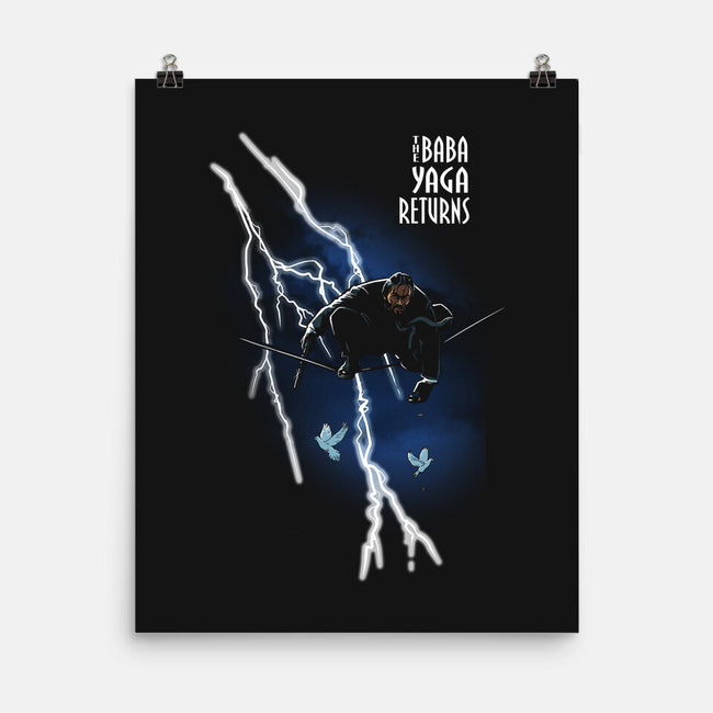 Dark Baba Yaga Returns-none matte poster-AndreusD