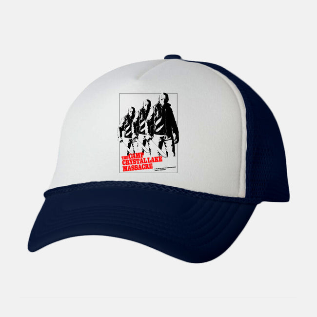 Crystal Lake Massacre-unisex trucker hat-goodidearyan
