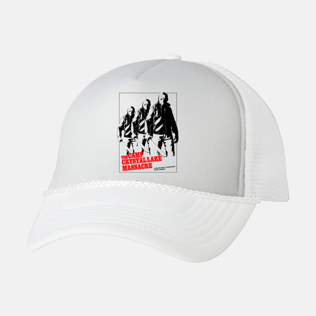 Crystal Lake Massacre-unisex trucker hat-goodidearyan