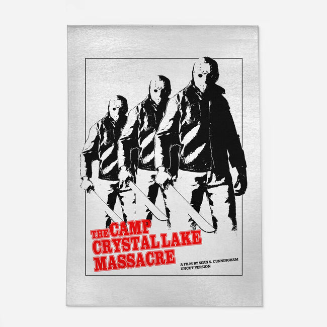 Crystal Lake Massacre-none indoor rug-goodidearyan