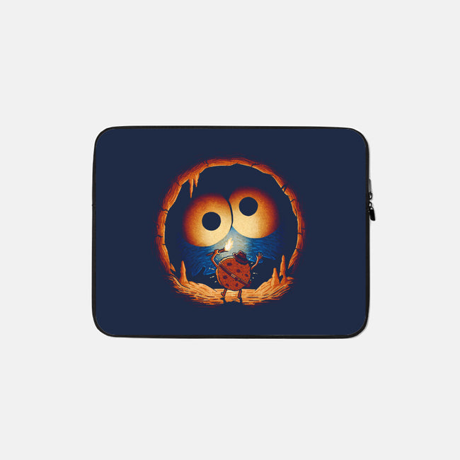 Indiana Cookie-none zippered laptop sleeve-Gamma-Ray