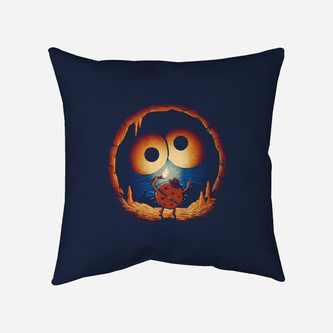 Indiana Cookie-none removable cover throw pillow-Gamma-Ray