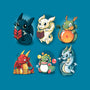 Dragons-none basic tote bag-Vallina84