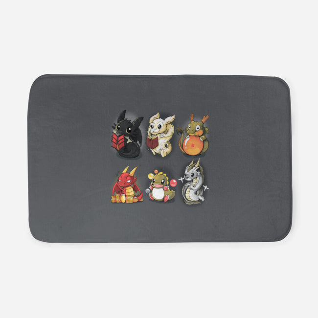 Dragons-none memory foam bath mat-Vallina84